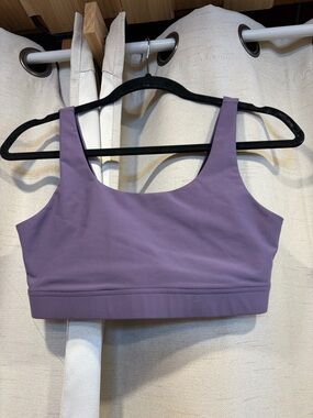 Johnny Was Calme Lavender Scoop-Neck Bralette